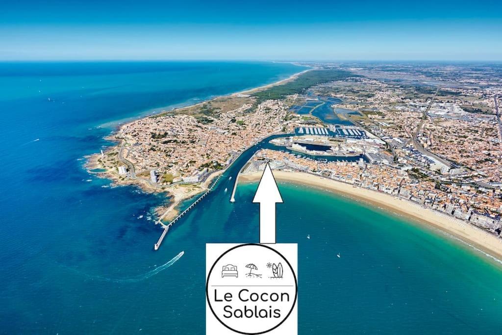 Tiny Studio Terrasse, Hypercentre La Plage A 2 Pas ! Les Sables-dʼOlonne Екстериор снимка