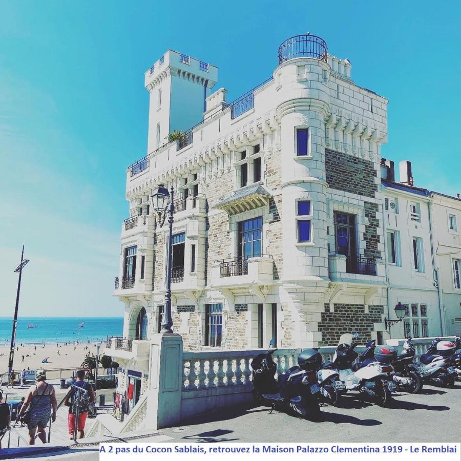 Tiny Studio Terrasse, Hypercentre La Plage A 2 Pas ! Les Sables-dʼOlonne Екстериор снимка